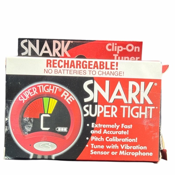 NWOT Snark ST-2 Super Tight Rechargeable Clip-On Chromatic Tuner - Picture 2 of 5